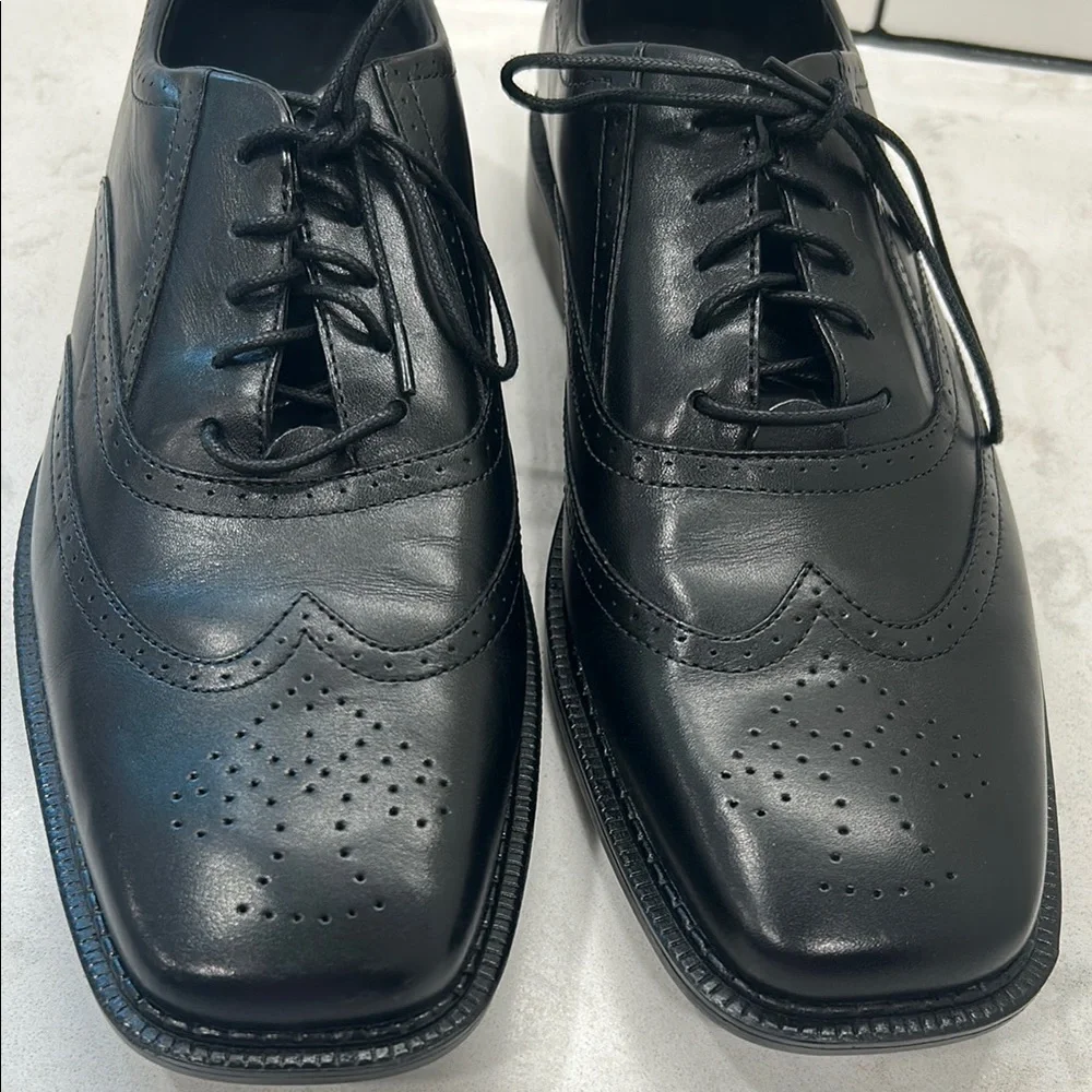Red Wing Baxter 4790 Oxfords Black Wing Tip Leather Size 11